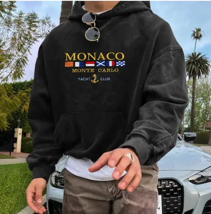 Old Money Style Monaco Hoodie