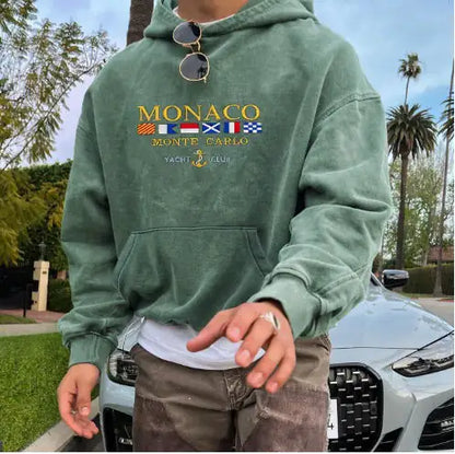 Old Money Style Monaco Hoodie